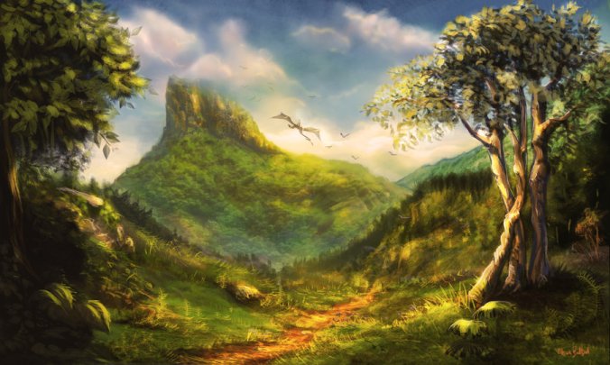 Very much what the path looked like