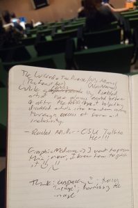 Conferene Notes from my Moleskine